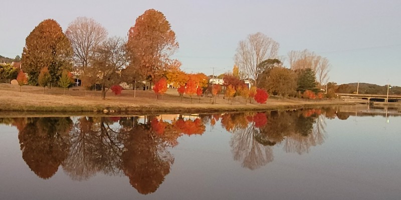 Stanthorpe landscape in autumn colours